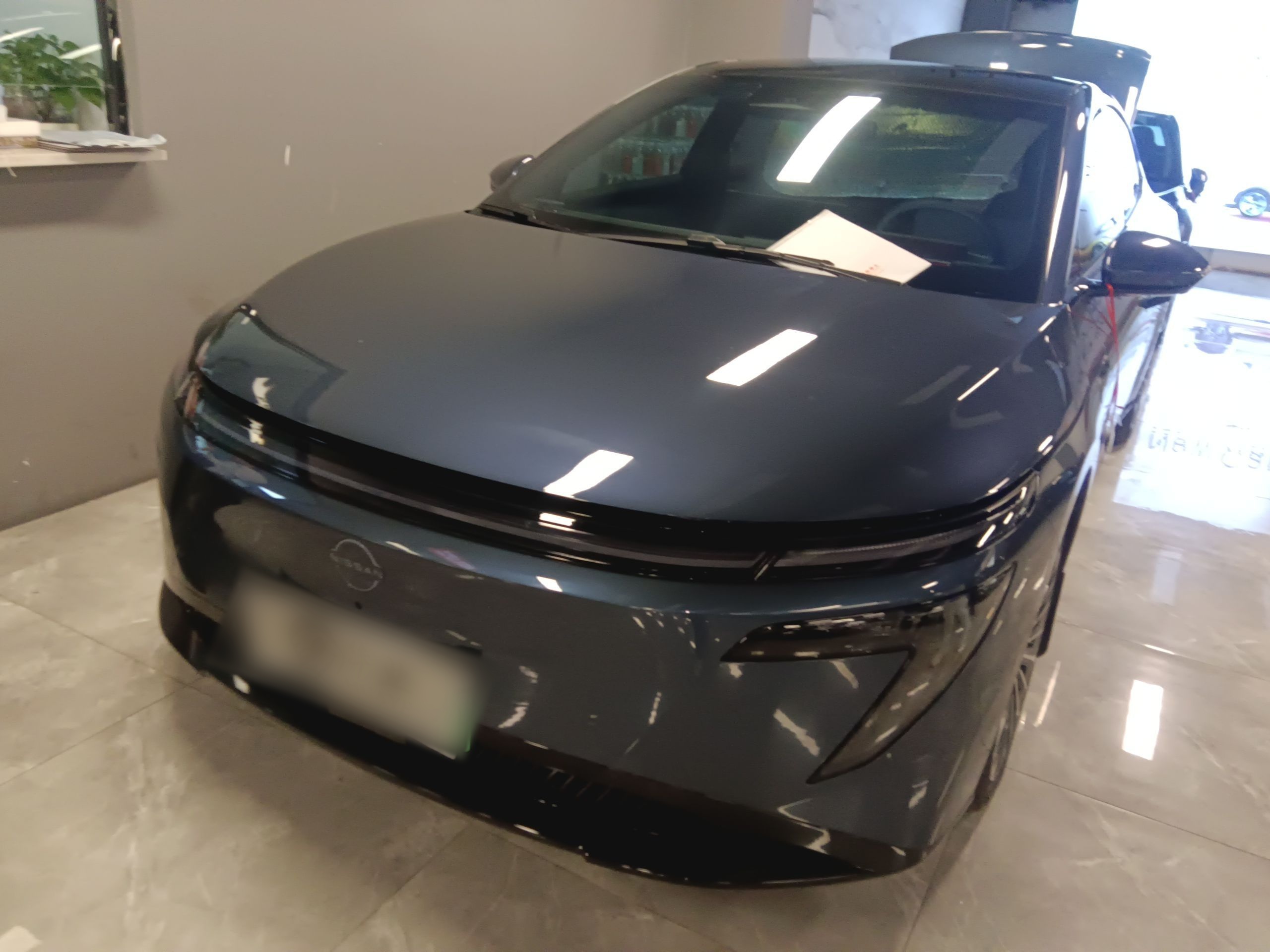 تحت مقدمة السيارة