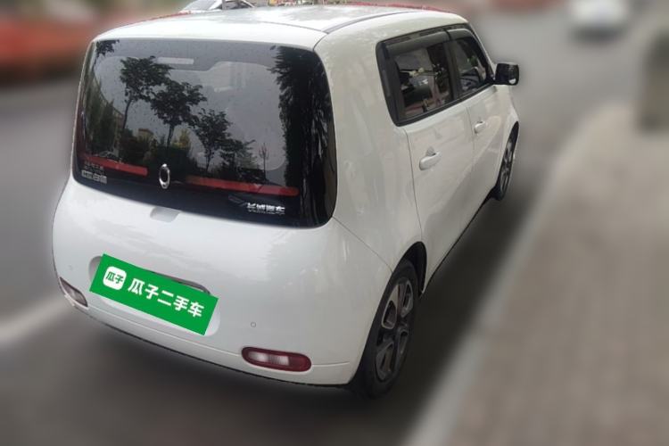 Used ORA White Cat 2020 305 km Luxury Version Rear Right 45 Deg