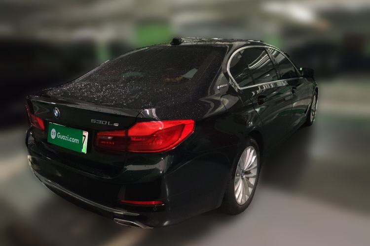 Used BMW 5 Series New Energy 2019 Updated Version 530Le Luxury Package Rear Right 45 Deg
