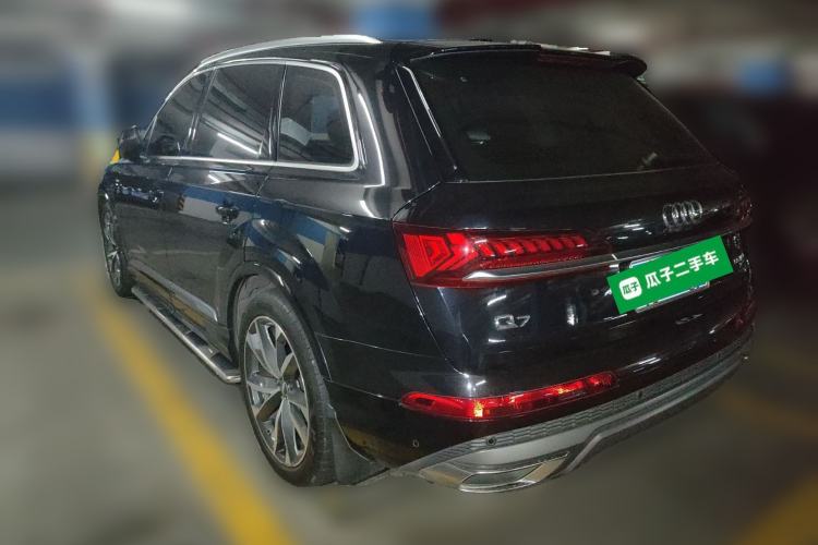 Used Audi Q7 2020 55 TFSI quattro S line sports model Rear Left 45 Deg