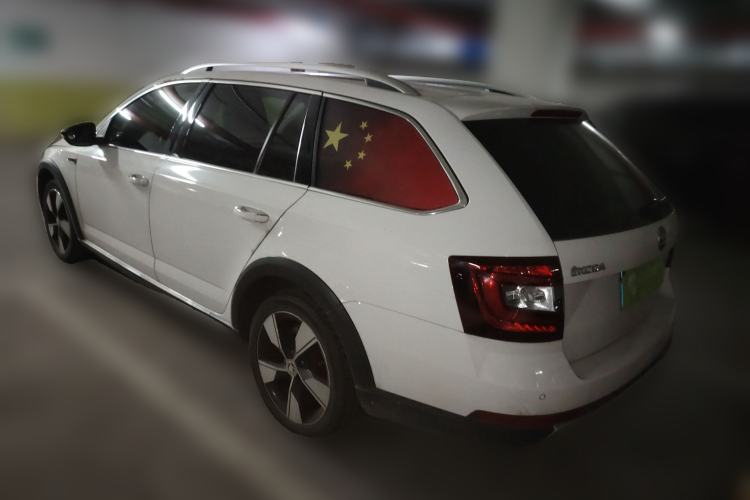 Used Skoda Octavia 2018 Station Wagon TSI280 DSG Luxury Edition Rear Left 45 Deg