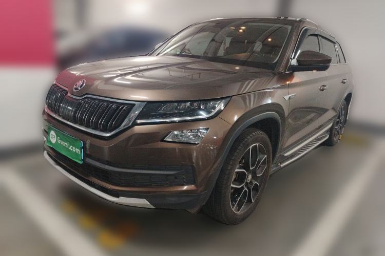Used Skoda Kodiaq 2019 Facelifted TSI380 7-Seater All-Wheel-Drive Flagship Version China VI Standard