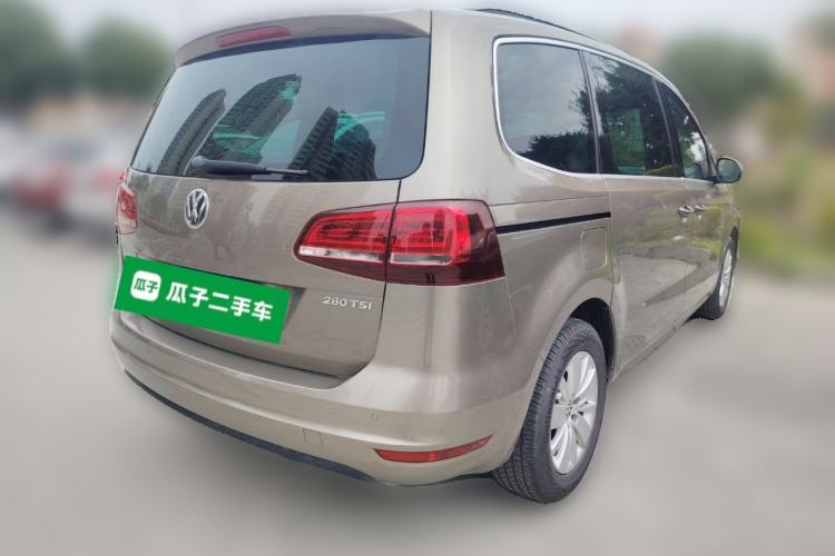 Used Volkswagen Sharan 2016 280TSI Enjoyment Model 7-Seater Rear Right 45 Deg