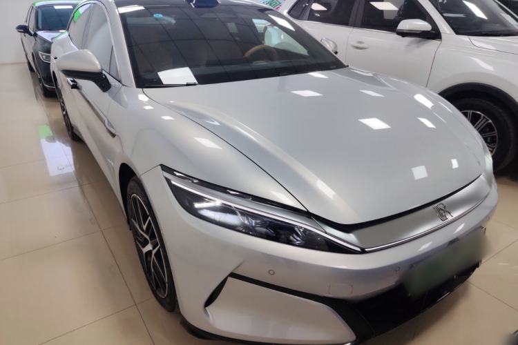 Used BYD Han L 2025 EV Four-Wheel Drive LiDAR Flagship Model Front Right 45 Deg