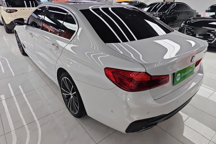 Used BMW 5 Series 2020 530Li Leading Model M Sport Package Rear Left 45 Deg