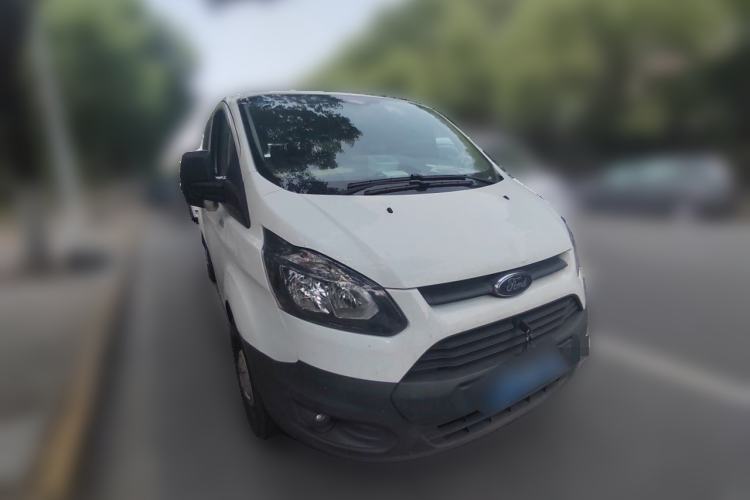 Used Ford Transit 2020 2.0T Diesel Multi-Function Commercial Vehicle Mid-Chassis Low-Roof Design with Dual Rear Doors Meeting China VI Emission Standards Front Right 45 Deg