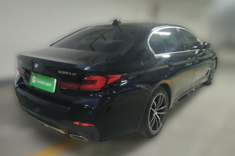 Used BMW 5 Series New Energy 2022 Second Facelift 535Le Pioneer Edition M Sport Package Rear Right 45 Deg