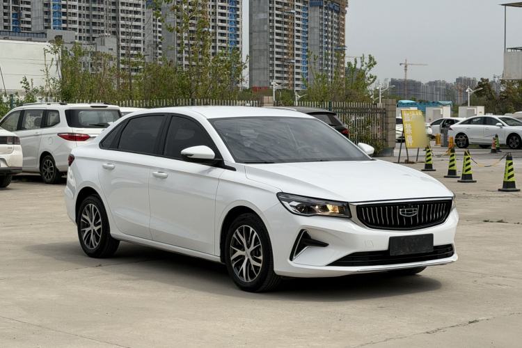 Used Geely Auto Emgrand 2023 4th Generation Champion Edition 1.5L CVT Luxury Model Front Right 45 Deg