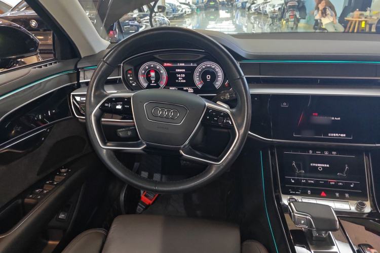 Used Audi A8 2023 A8L 45 TFSI quattro Luxury Model Steering Wheel