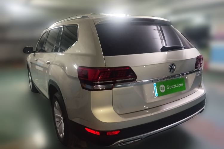 Used Volkswagen Teramont 2017 380TSI Four-Wheel Drive Comfort Edition Rear Left 45 Deg