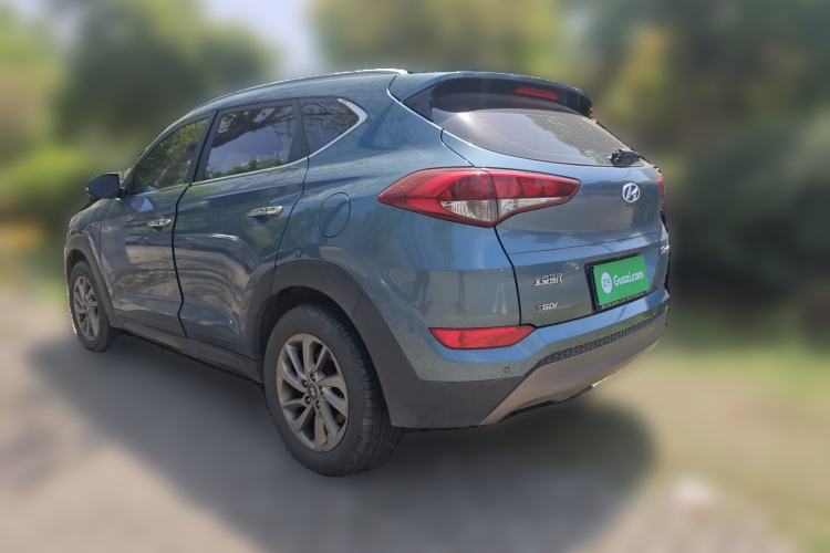 Used Hyundai Tucson 2015 1.6T Dual-Clutch Two-Wheel-Drive Smart Model Rear Left 45 Deg