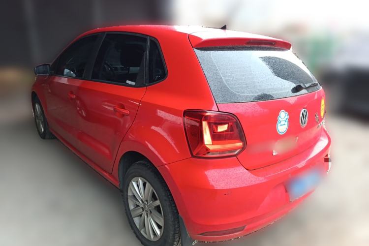 Used Volkswagen Polo 2014 1.6L Automatic Comfort Edition Rear Left 45 Deg