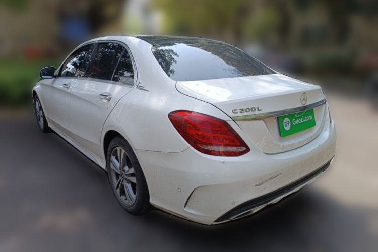 Used Mercedes-Benz C-Class 2018 C 200 L Sport Edition Rear Left 45 Deg