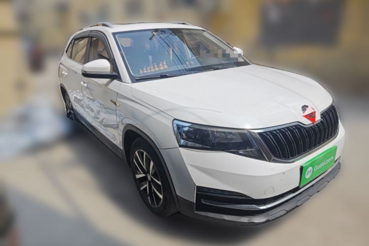 Used Skoda Kamiq 2020 1.5L Automatic Comfort Edition Front Right 45 Deg