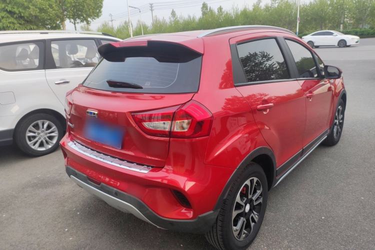 Used Geely Auto Vision X3 2017 1.5L Automatic Luxury Model Rear Right 45 Deg