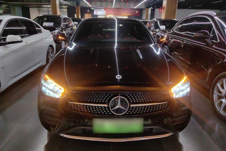Used Mercedes-Benz E-Class New Energy 2023 E 350 e L Plug-in Hybrid Sports Sedan Front