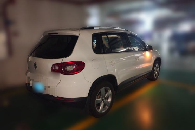 Used Volkswagen Tiguan 2012 1.8TSI Manual Two-Wheel Drive Enjoyment Edition Rear Right 45 Deg