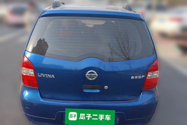 Used Nissan Livina 2010 Jingyue Edition 1.6L Manual All-Around Model Rear