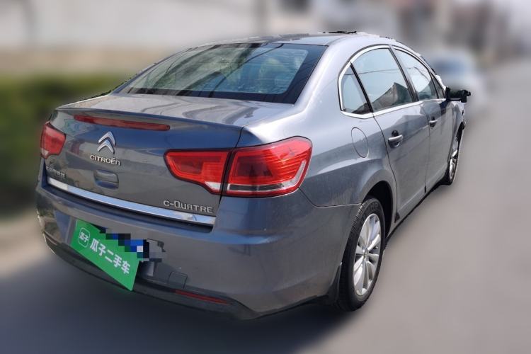 Used Citroen C-Quatre 2013 Sedan 1.6L Automatic Prestige Model Rear Right 45 Deg