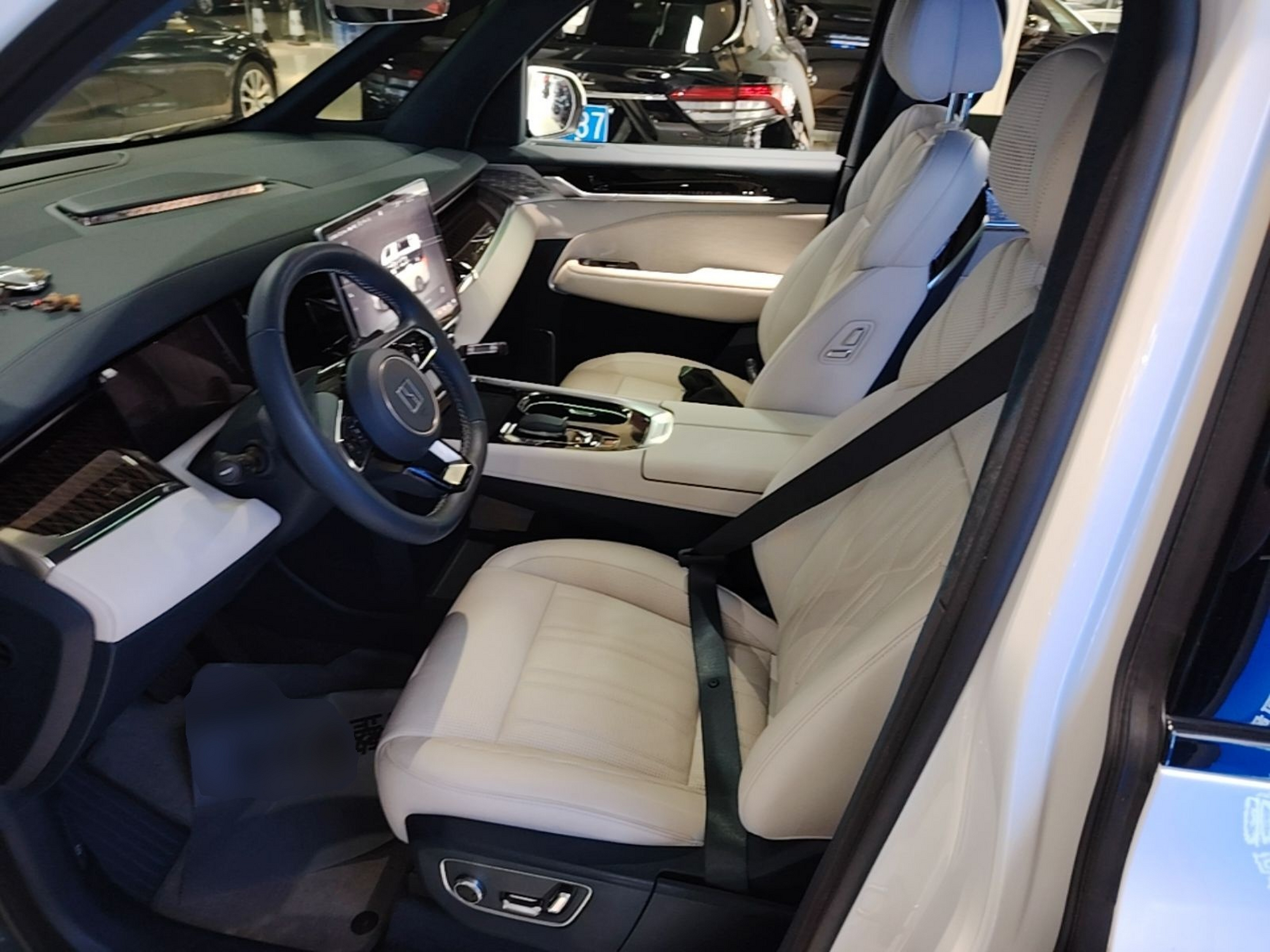 Avant de la voiture