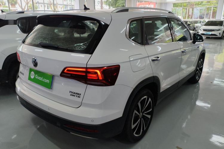 Used Volkswagen Tharu 2020 280TSI Two-Wheel Drive Luxury Edition China VI Standard Rear Right 45 Deg