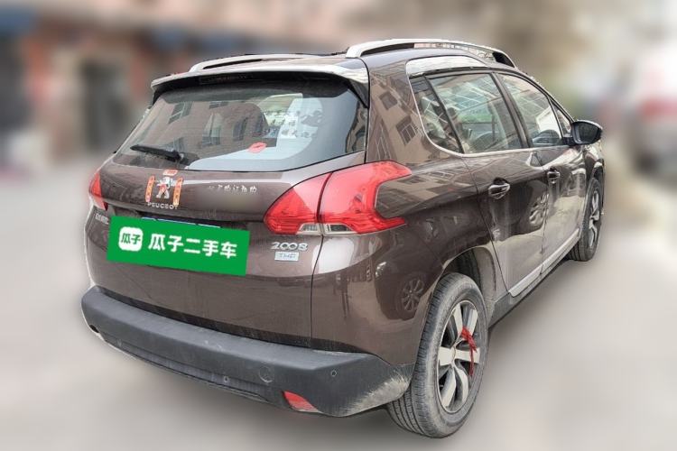 Used Peugeot 2008 2014 1.6L Automatic Navigation Edition Rear Right 45 Deg