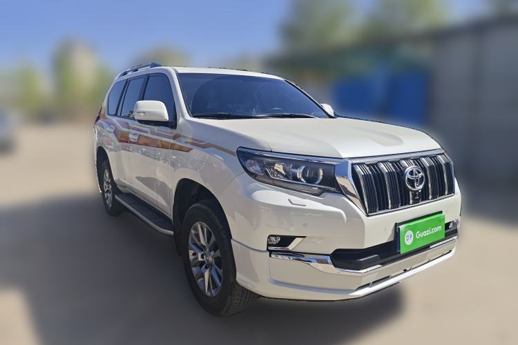 Used Toyota Prado 2019 3.5L Automatic TX-L Deluxe Edition with Rear-Mounted Spare Tire Front Right 45 Deg