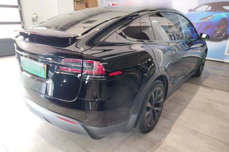 Used Tesla Model X 2023 Dual-Motor All-Wheel-Drive Version Rear Right 45 Deg