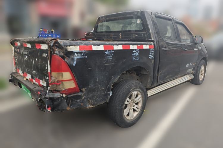 Used Foton Tunland 2015 2.8T E5 Diesel 2WD Comfort Edition BJ493ZLQ4 Rear Right 45 Deg