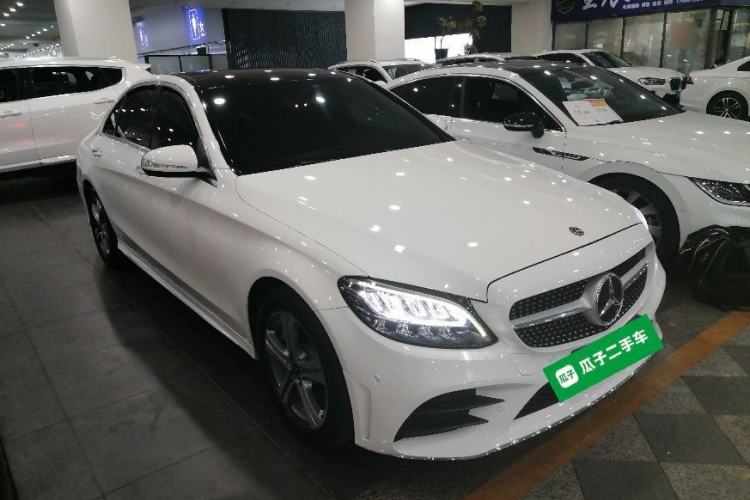 Used Mercedes-Benz C-Class 2020 C 260 L Sport Edition Front Right 45 Deg