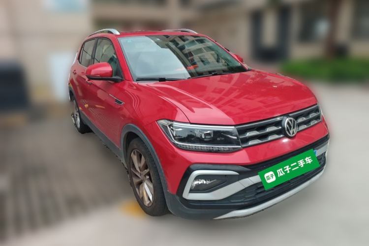 Used Volkswagen T-Cross 2019 1.5L Automatic Comfort Edition Front Right 45 Deg