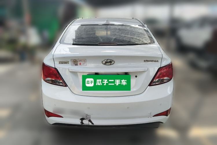 Used Hyundai Verna (older generation) 2014 1.4L Manual Smart GLS Trim Rear