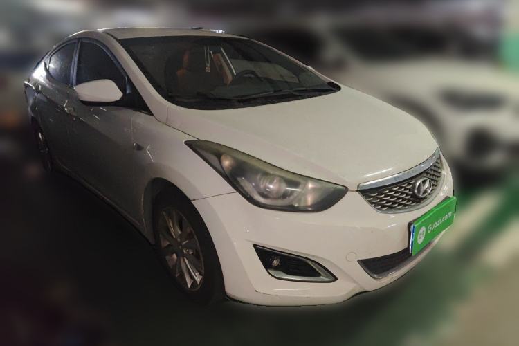 Used Hyundai Elantra (5th Generation / Langdong) 2016 1.6L Automatic Smart Version Front Right 45 Deg