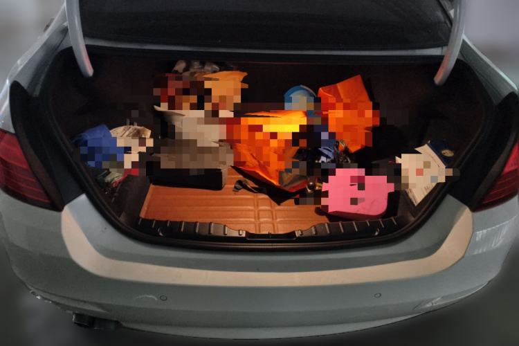 Used BMW 5 Series 2013 530Li Leading Model Trunk