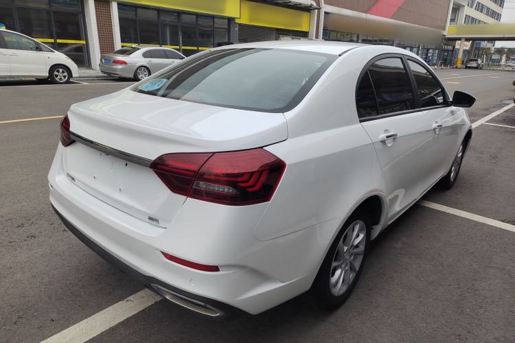 Used Geely Auto Emgrand 2021 UP 1.5L CVT Luxury Model Rear Right 45 Deg