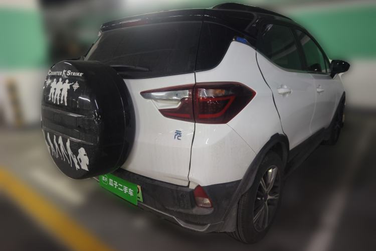 Used BYD Yuan New Energy 2018 EV360 Smart Connected Cool Model Rear Right 45 Deg