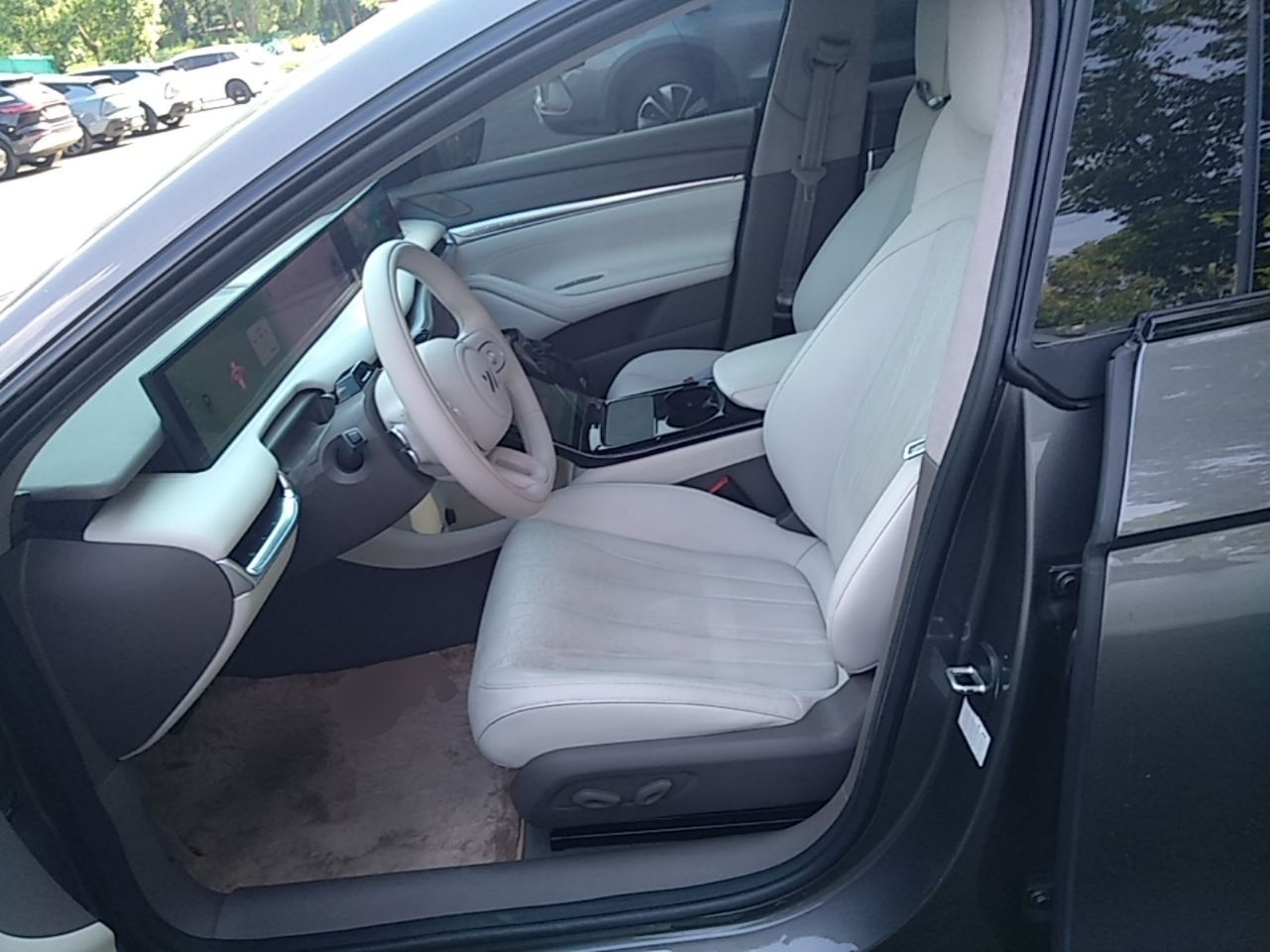 Avant de la voiture