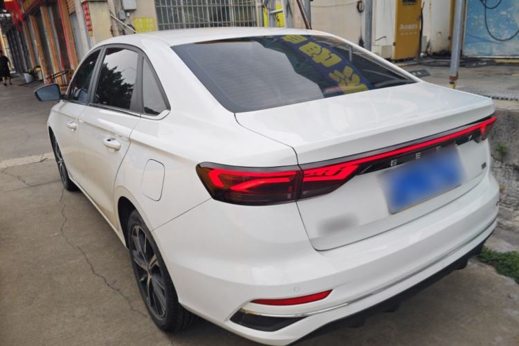 Used Geely Auto Emgrand 2022 4th Generation 1.5L CVT Flagship Model Rear Left 45 Deg