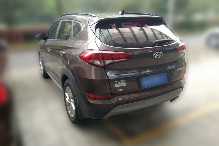 Used Hyundai Tucson 2018 1.6T Dual-Clutch Two-Wheel Drive 15th Anniversary Special Edition Rear Left 45 Deg