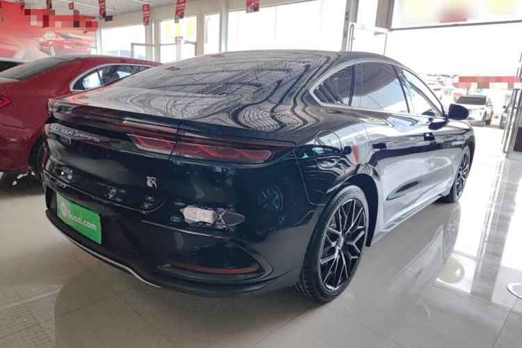 Used BYD Han 2025 DM-i 125KM Prestige Model Rear Right 45 Deg