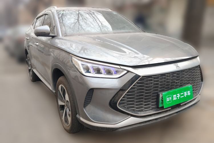 Used BYD Song PLUS New Energy 2021 DM-i 100KM Four-Wheel Drive Flagship PLUS Front Right 45 Deg