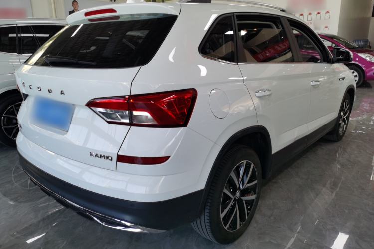 Used Skoda Kamiq 2018 1.5L Automatic Comfort Edition China V Standard Rear Right 45 Deg