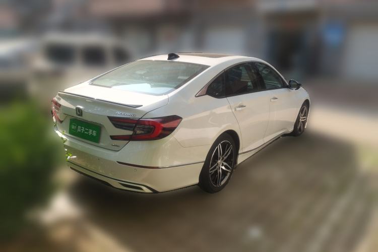 Used Honda Accord 2022 Xing·Hybrid 2.0L Phantom Night·Sharp Intelligence Edition Rear Right 45 Deg