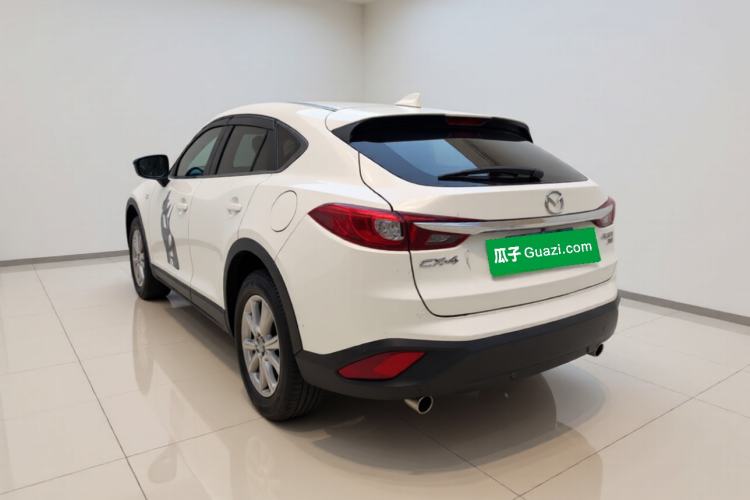 Used Mazda CX-4 2018 2.0L Automatic Two-Wheel Drive Blue Sky Luxury Edition Rear Left 45 Deg