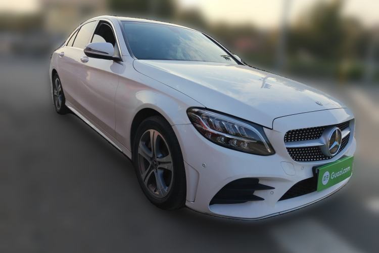 Used Mercedes-Benz C-Class 2021 C 260 L Sport Edition Front Right 45 Deg