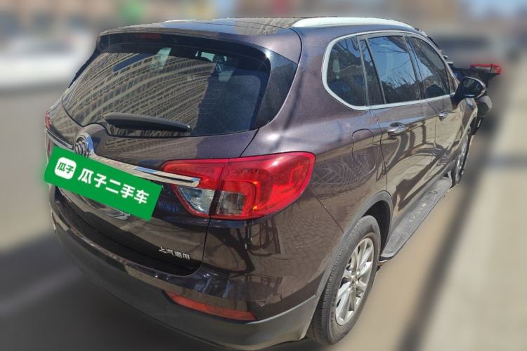 Used Buick Envision 2017 20T Two-Wheel Drive Elite Version Rear Right 45 Deg