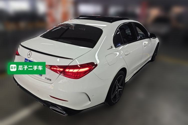 Used Mercedes-Benz C-Class 2024 C 260 L Brilliant Night Sports Edition Rear Right 45 Deg