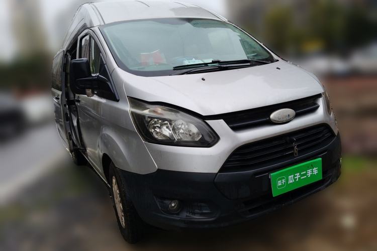 Used Ford Transit 2017 2.0T Diesel Multi-Purpose Commercial Vehicle Mid-Drive Mid-Roof China IV Standard
