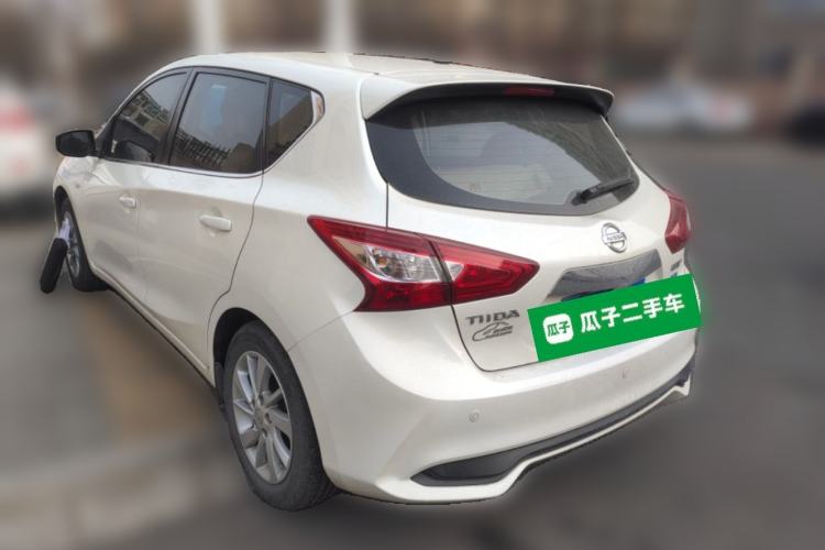Used Nissan Tiida 2019 1.6L CVT Cool Edition China VI Standard Rear Left 45 Deg