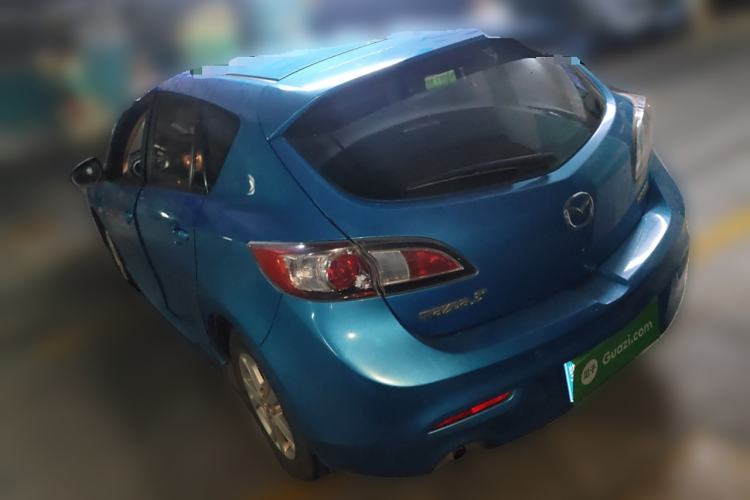 Used Mazda 3 2013 Hatchback 1.6L Automatic Elite Model Rear Left 45 Deg